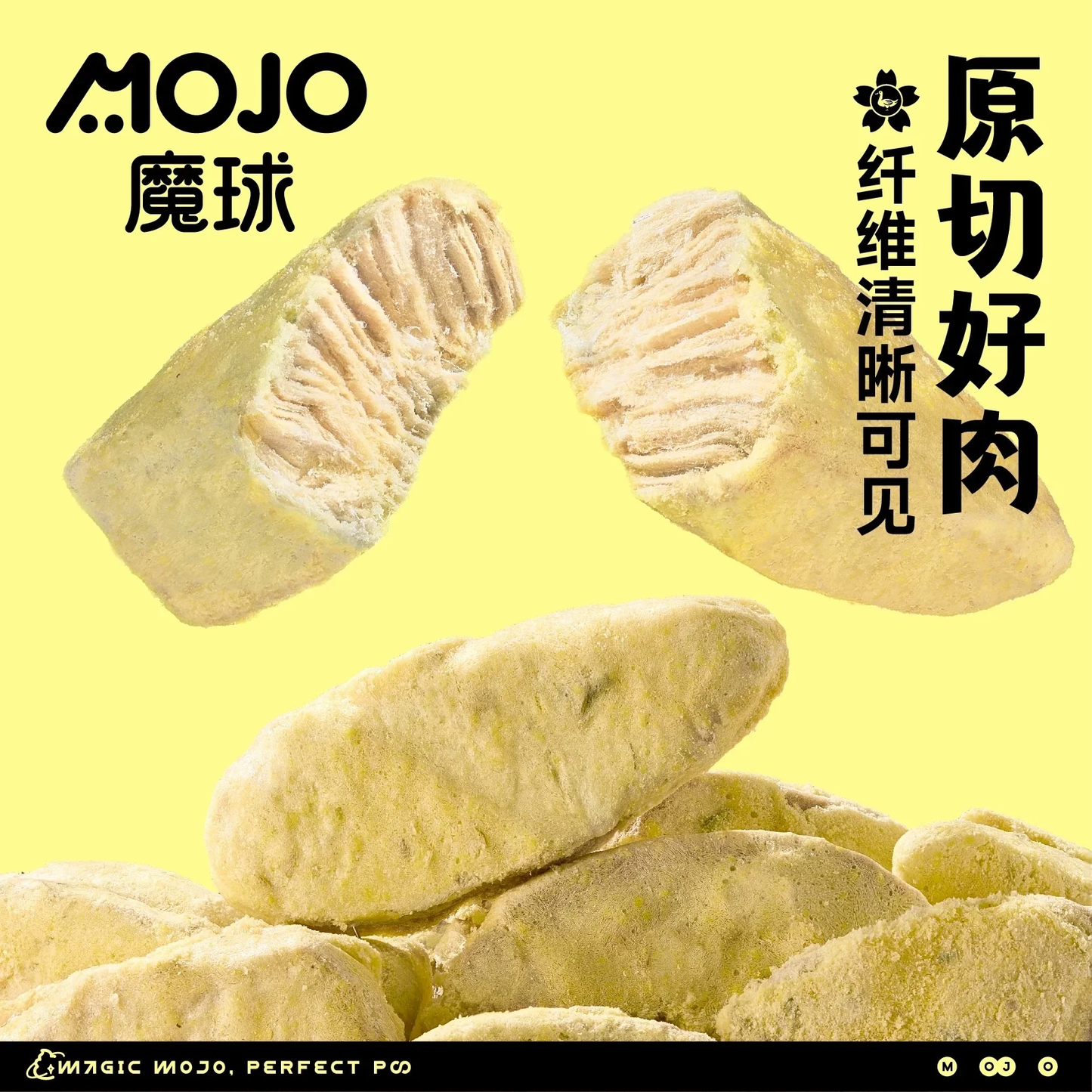 MOJO Freeze Dried Egg Yolk & Duck