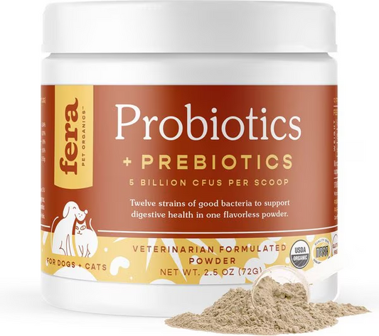 FERA USDA Organic Probiotics with Prebiotics