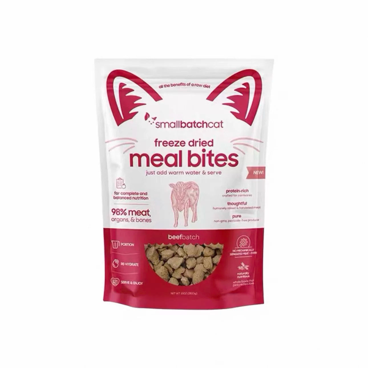 Smallbatch Cat Freeze Dried Meal Bites – Chicken / Turkey / Beef