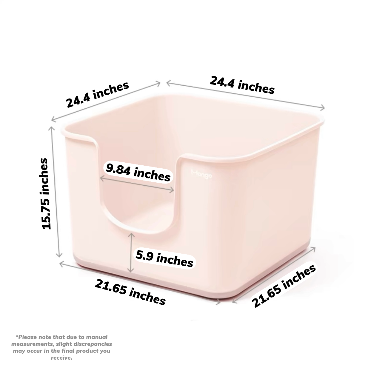 Mango Cube Litter Box XL-sized - MangoPets