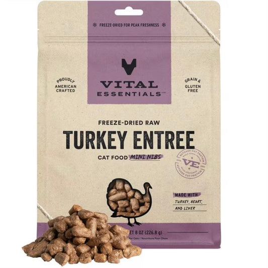 Vital Essentials Mini Nibs Grain-Free Freeze-Dried Raw