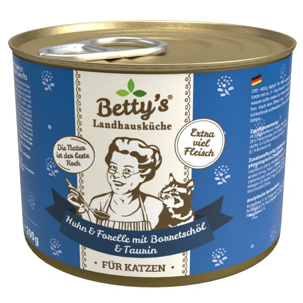 Boswelia Betty's Country Kitchen Wet Food 200g