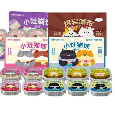 MeowFans Complete Balanced Cat Meal Multipack (Assorted Flavors)