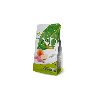 Farmina N&D Prime Wild Boar & Apple Adult Dry Cat Food 11lb