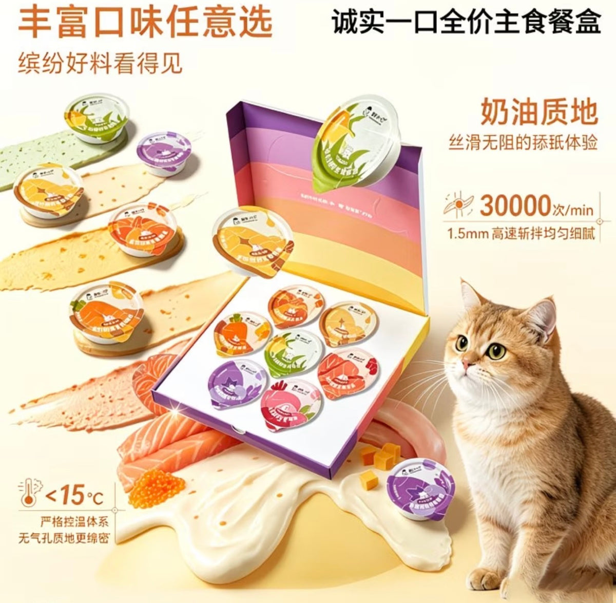 Honest Bite Canplus Complete Wet Cat Food Cups – Variety Pack for All Life Stages