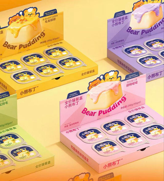 The Cat‘s Travel Bear Bistro Honey Pudding Complete Wet Food