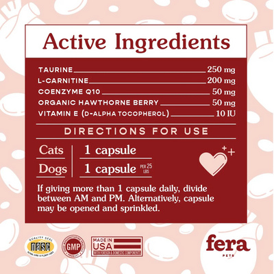 FERA Cardiac Support for Dogs and Cats 120g