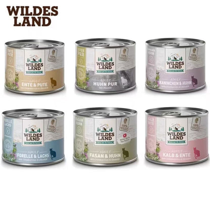 Wildes Land Cat Wet Food 200g