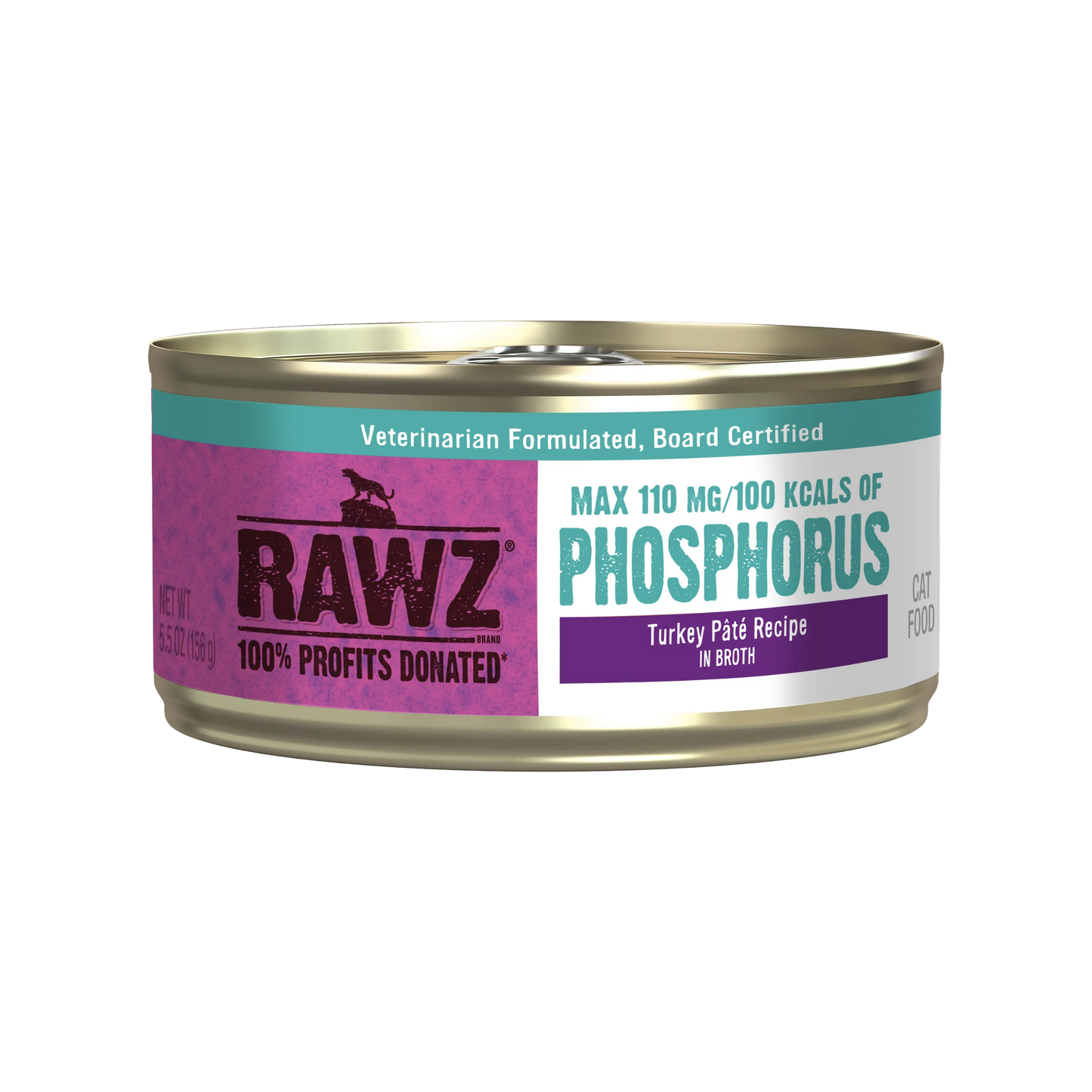Rawz Lower Phosphorus Canned Cat Food