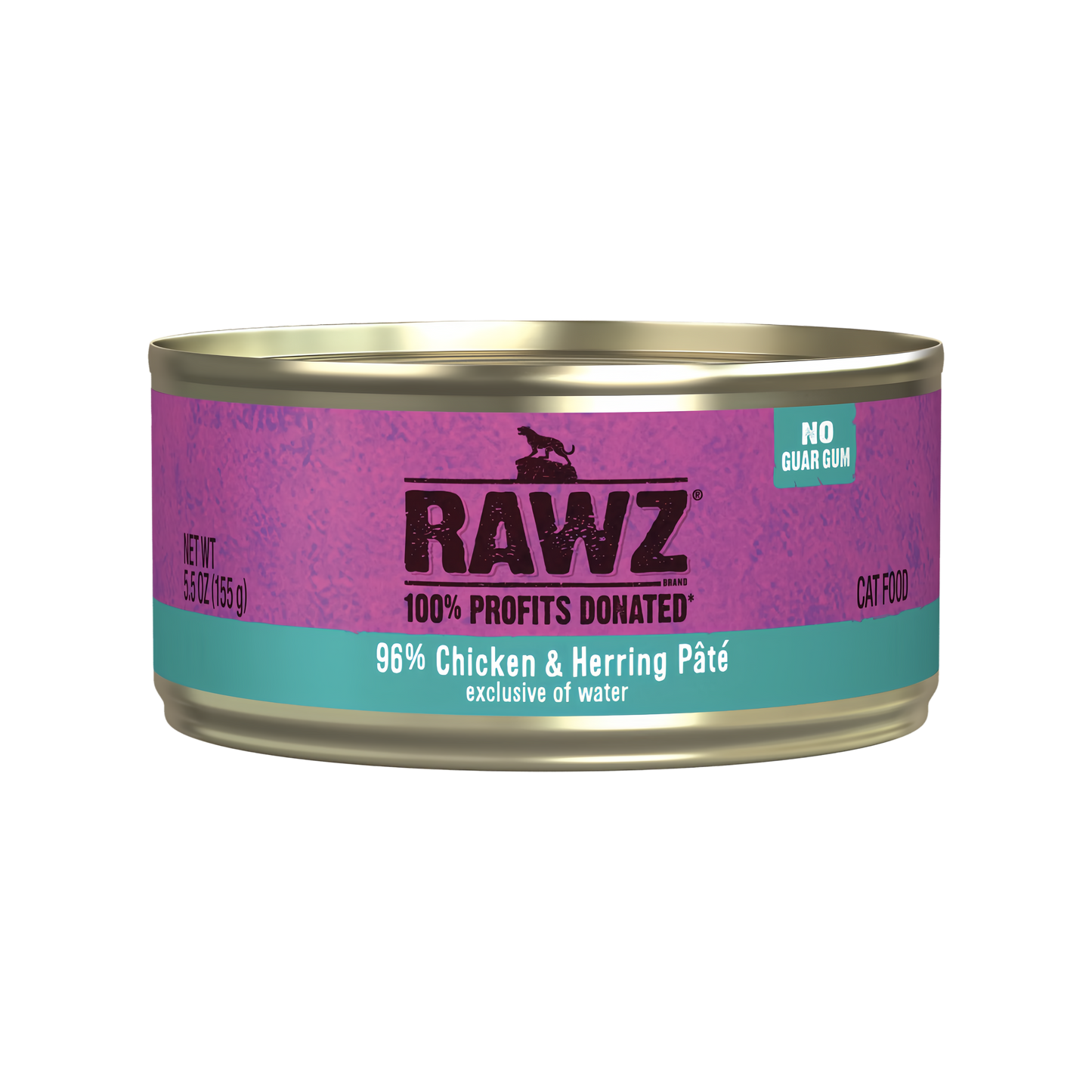 RAWZ 96% Meat Pâté Canned Cat Food