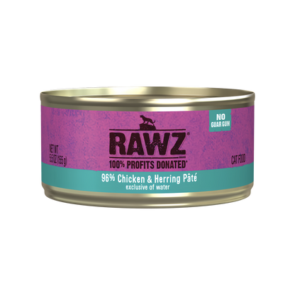 RAWZ 96% Meat Pâté Canned Cat Food