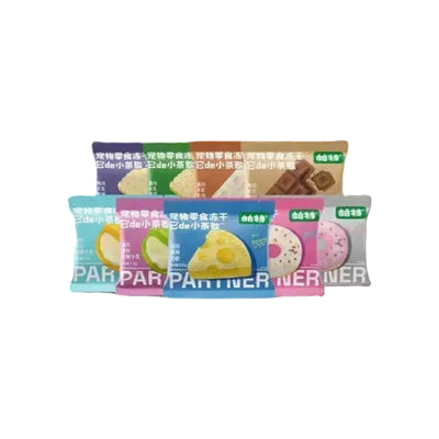 Pate Tea Break Freeze-Dried Pet Treats | Fun-Shaped Snacks for Cats & Dogs | Multiple Flavors | 8–10g per Pack