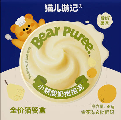 The Cat‘s Travel Yogurt "Hug" Puree Complete Wet Food