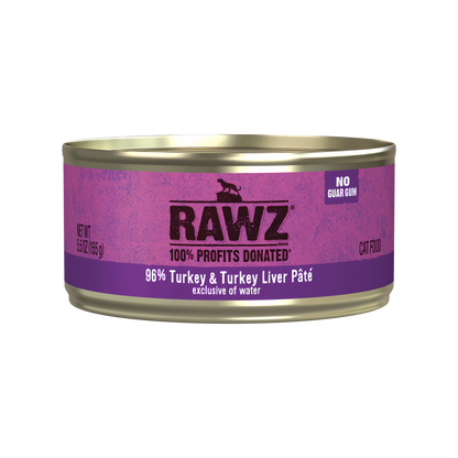 RAWZ 96% Meat Pâté Canned Cat Food