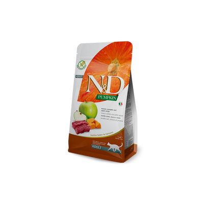 Farmina N&D Pumpkin Venison & Apple Adult Dry Cat Food 11lb