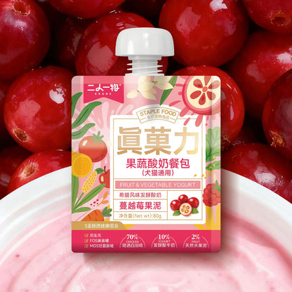 ERONE PET Greek Yogurt & Fruit Chicken Complete Churu