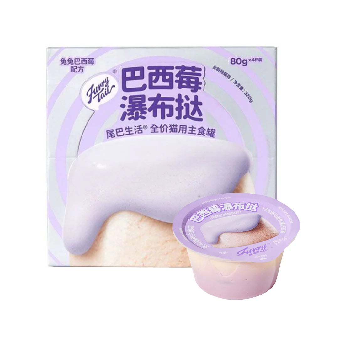 FurryTail Waterfall Tart Complete Wet Food