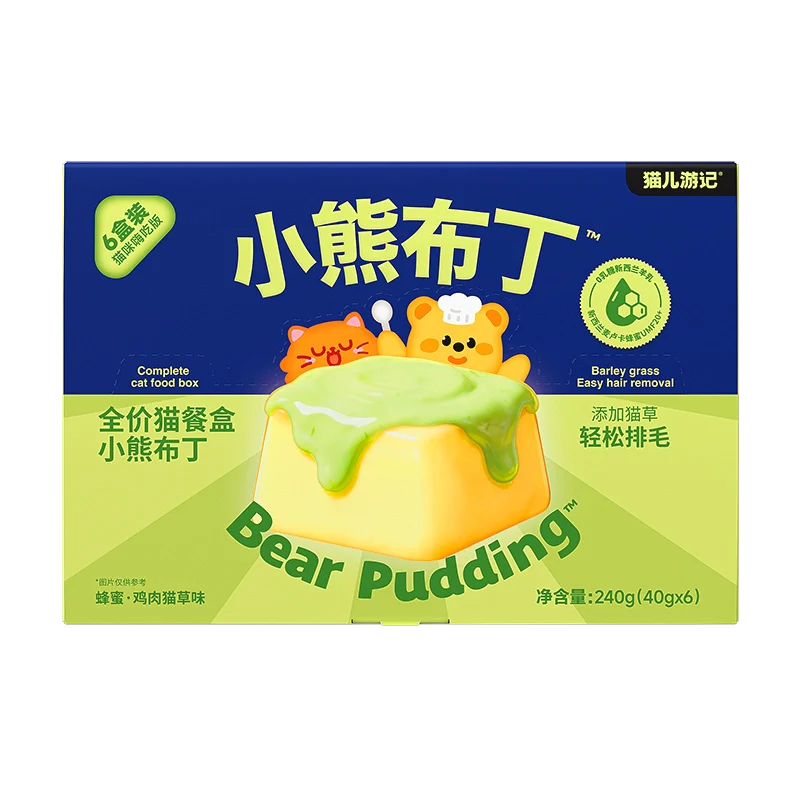 The Cat‘s Travel Bear Bistro Honey Pudding Complete Wet Food