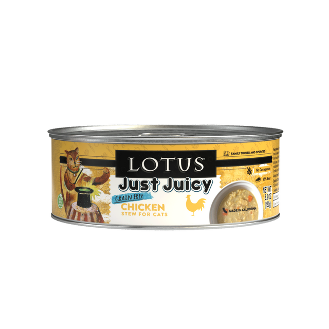 Lotus Just Juicy Stew Grain-Free Cat Canned Food