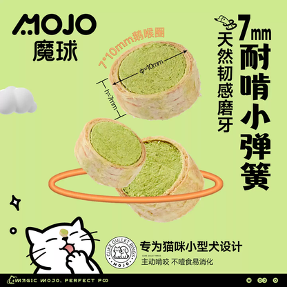 MOJO Cucumber & Goose Trachea Dental Roll Freeze Dried