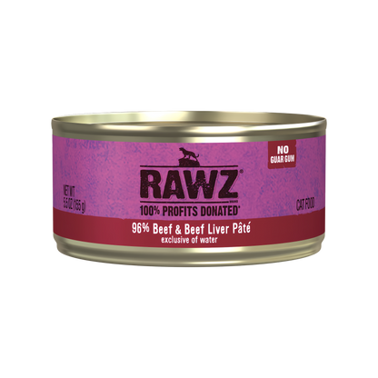 RAWZ 96% Meat Pâté Canned Cat Food