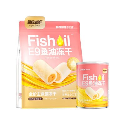 Bright Chicken & Sea Buckthorn High-Purity Fish Oil Core Freeze Dried Complete Food