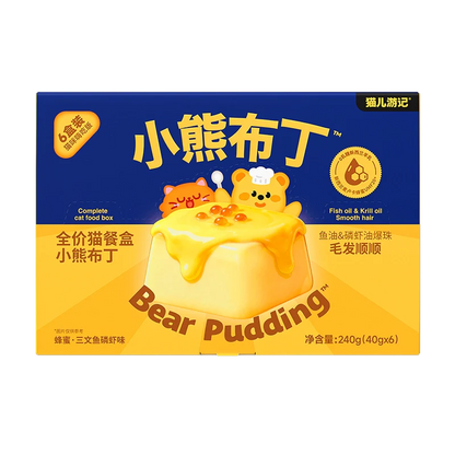 The Cat‘s Travel Bear Bistro Honey Pudding Complete Wet Food