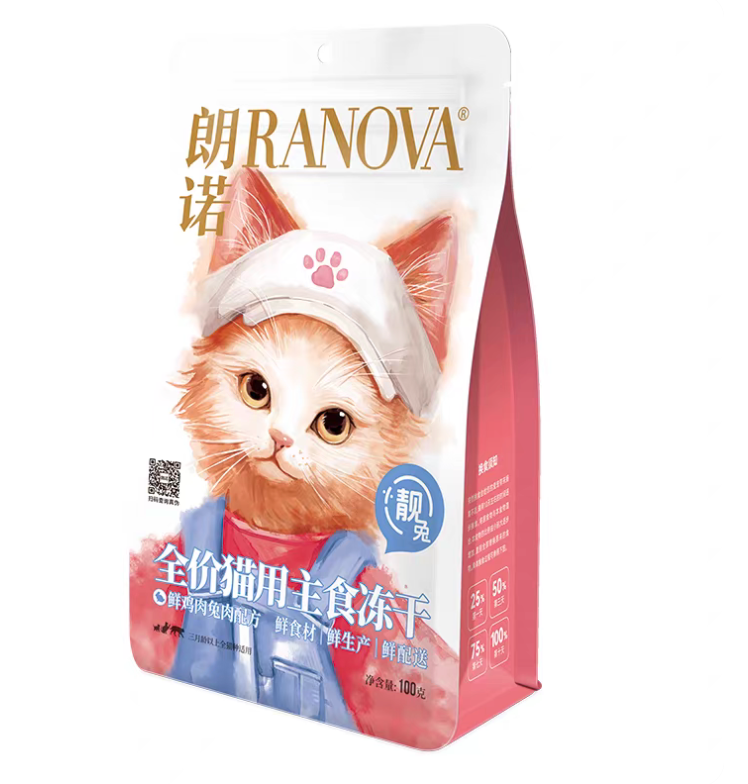 RANOVA Fresh Meat Freeze-Dried Complete Cat Food