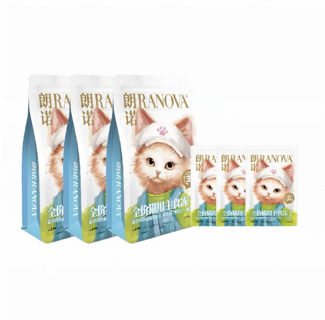 RANOVA Fresh Meat Freeze-Dried Complete Cat Food