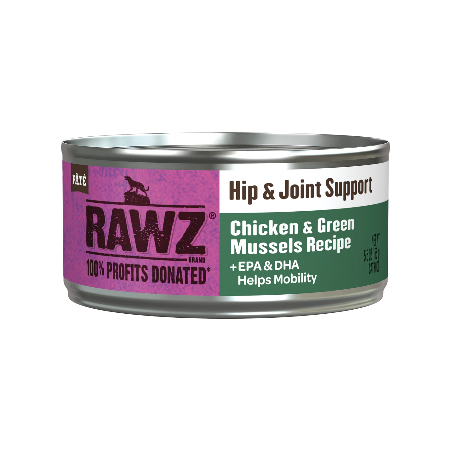 Rawz Lower Hip & Joint Canned Cat Food