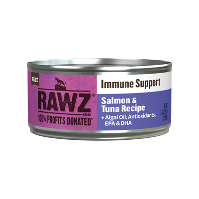 Rawz Lower Immune Support Canned Cat Food