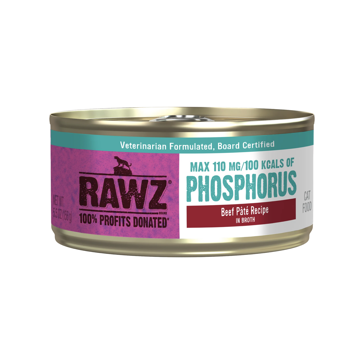 Rawz Lower Phosphorus Canned Cat Food