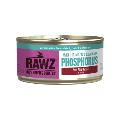 Rawz Lower Phosphorus Canned Cat Food