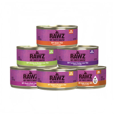 RAWZ 96% Meat Pâté Canned Cat Food