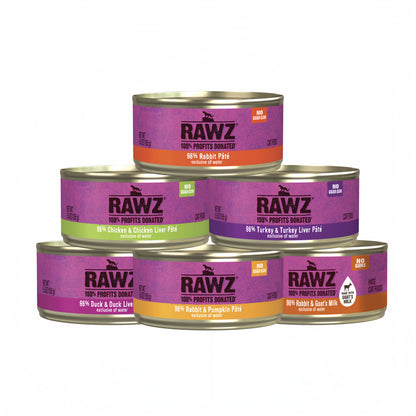 RAWZ 96% Meat Pâté Canned Cat Food