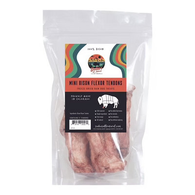 Sadie's All Natural Bison Flexor Tendon Chews