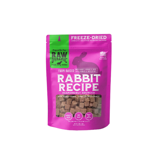 Raw Dynamic Freeze-Dried Raw Rabbit Formula For Dogs