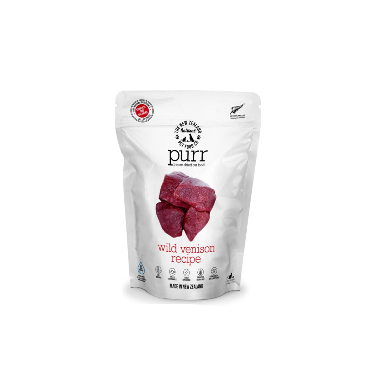 Meow Freeze Dried Cat Food – Wild Venison Recipe