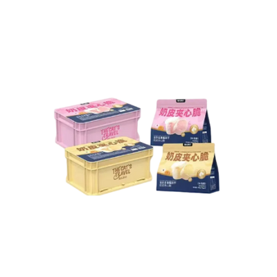 The Cat's Travel Milk Skin Crispy Freeze-Dried Complete Cat Food 105g (15g x 7)