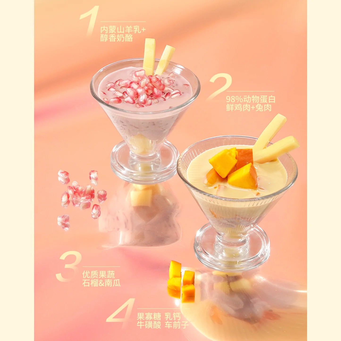 GUÀN 4 Season Goat Milk Complete Meal Pouch