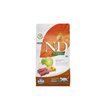 Farmina N&D Pumpkin Venison & Apple Adult Dry Cat Food 11lb