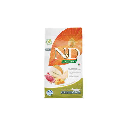 Farmina N&D Pumpkin Duck & Cantaloupe Melon Adult Dry Cat Food 11lb