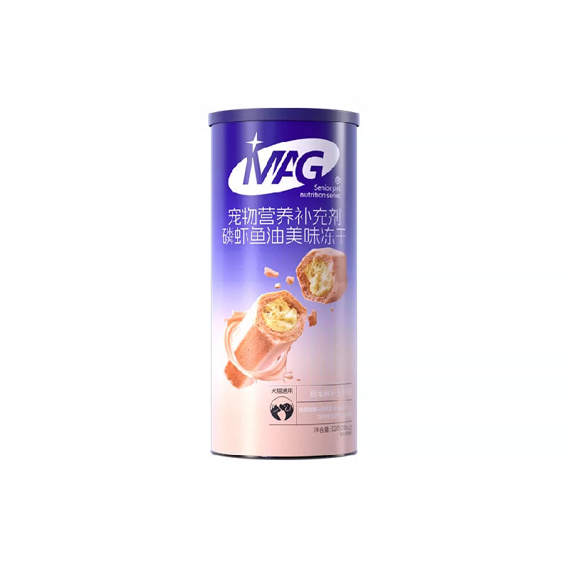 MAG Antarctic Krill Oil Freeze-Dried Treats – Skin & Coat Care for Cats & Dogs