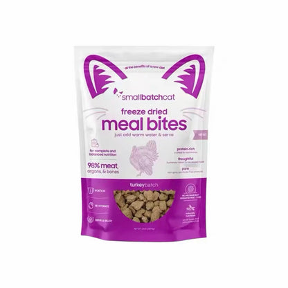 Smallbatch Cat Freeze Dried Meal Bites – Chicken / Turkey / Beef