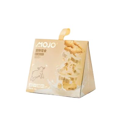 MOJO Ginger Milk Freeze-Dried Pet Treat | 70% New Zealand Sheep Milk & Turmeric | 150g