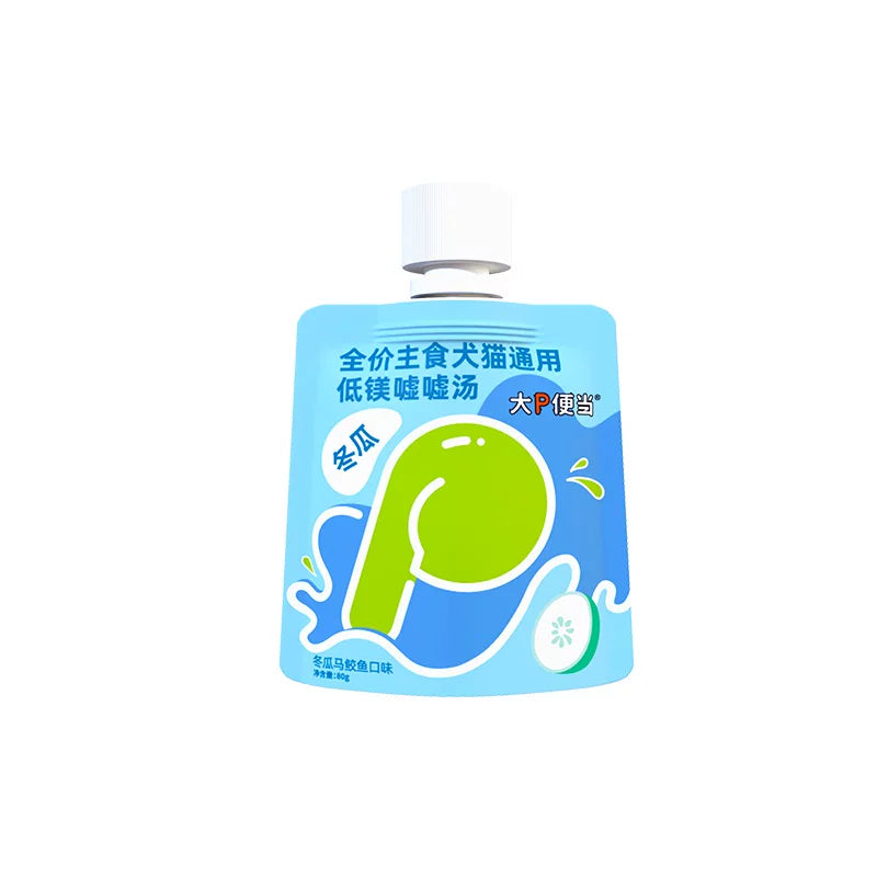 Big P Bento Low-Magnesium Urinary Soup Complete Cat & Dog Food 80g