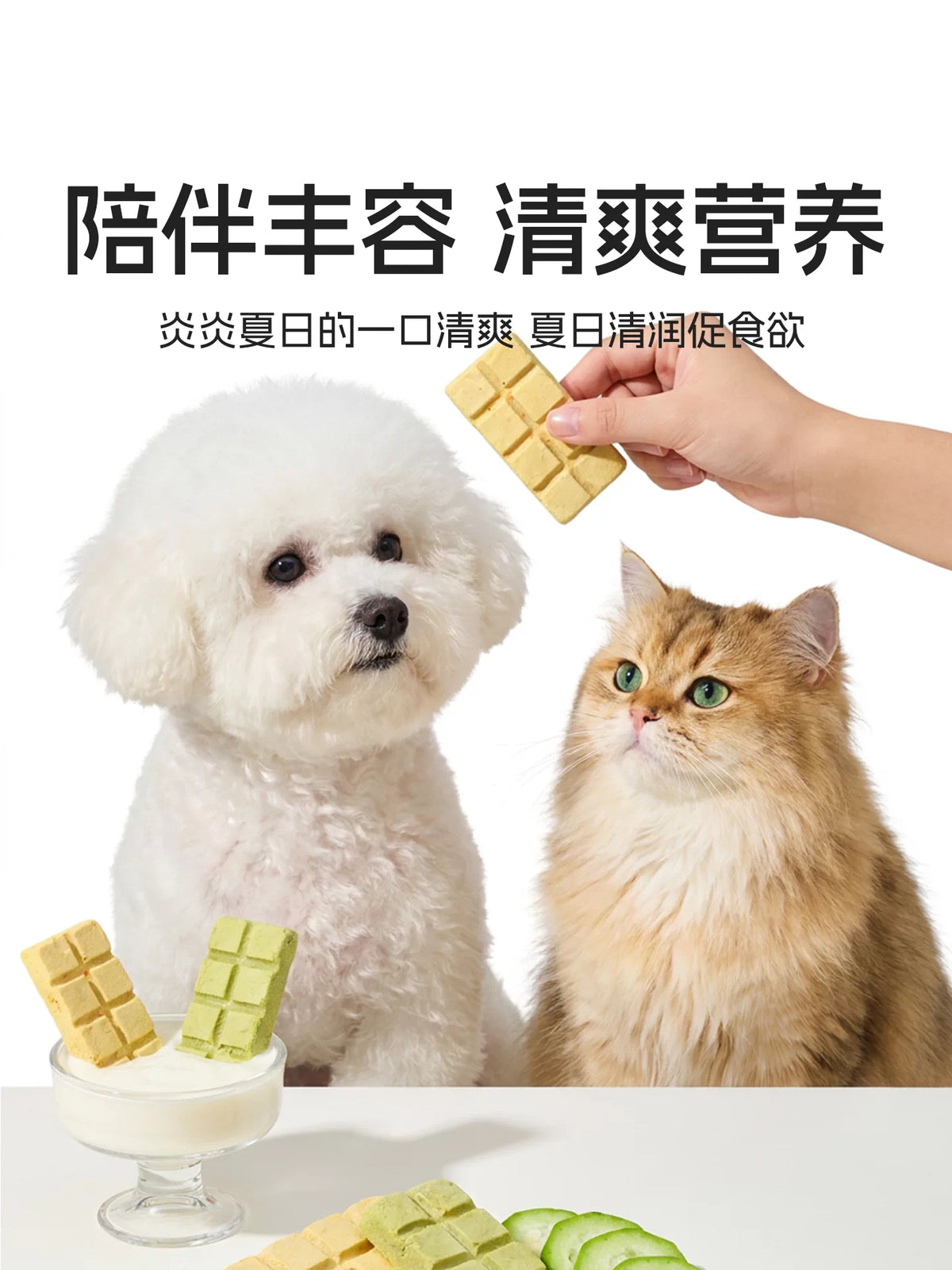 Love Around Four Seasons Fresh Freeze-Dried Cat Treats – Crayfish, Scallop & Loofah, 8 × 4.7g