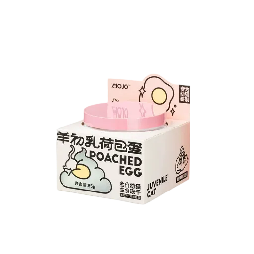 MOJO Goat Colostrum Cloud Poached Egg 