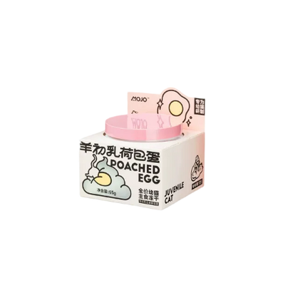 MOJO Goat Colostrum Cloud Poached Egg 