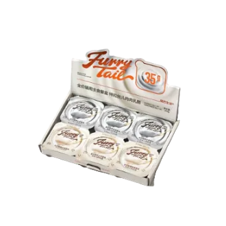 FurryTails White Feather & Silkie Chicken (35g*6)